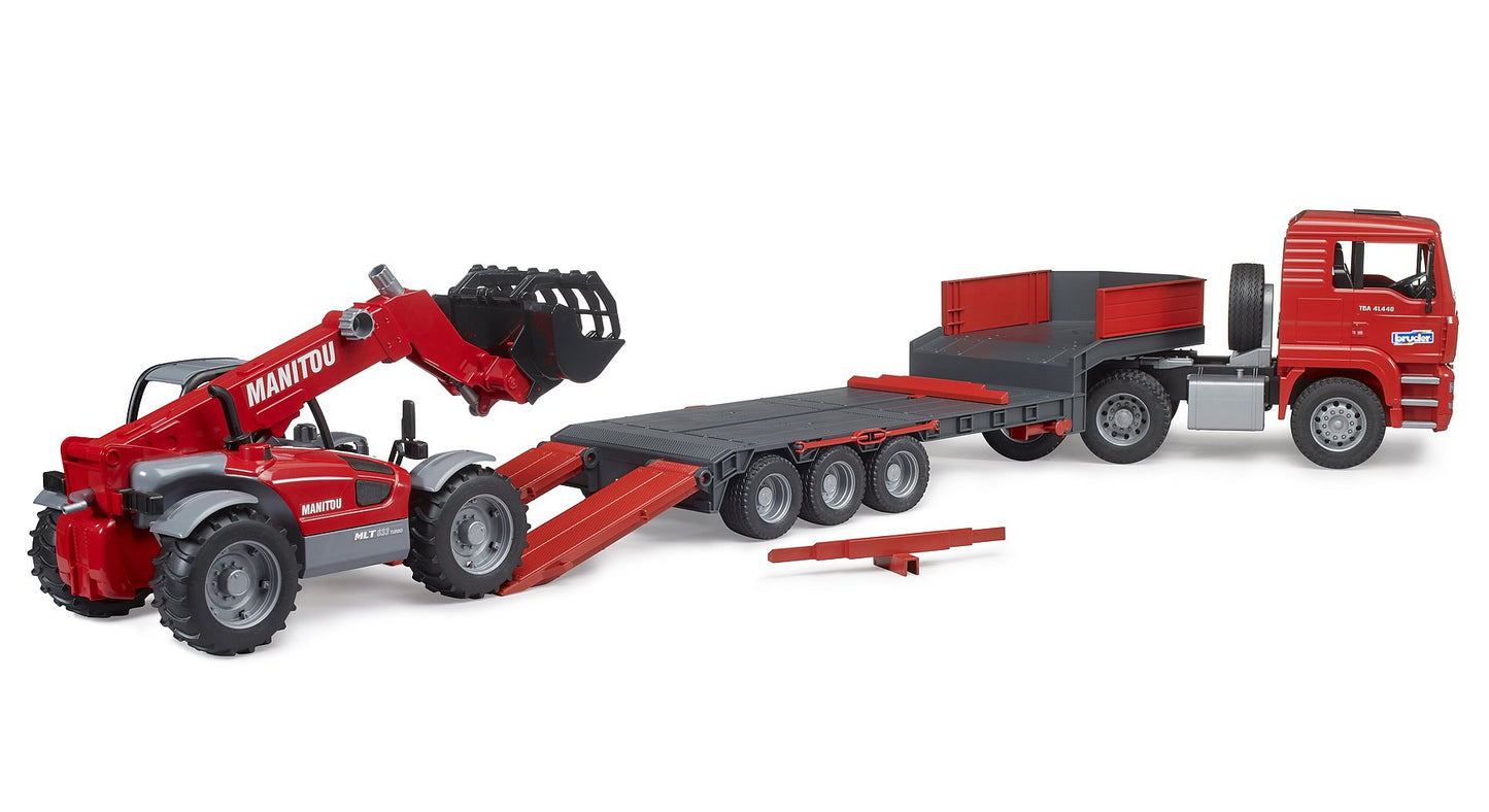MAN TGA Loader Truck W/ Manitou Loader