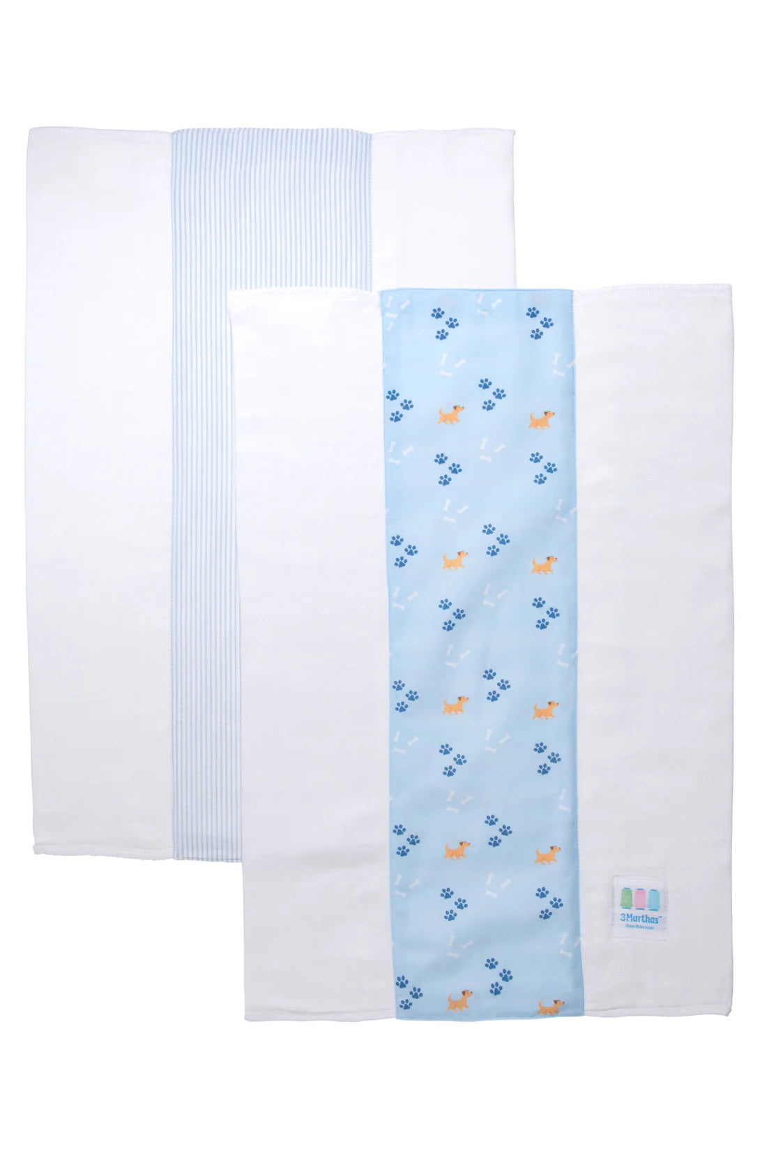 Puppy Set of Two Burps, Blue