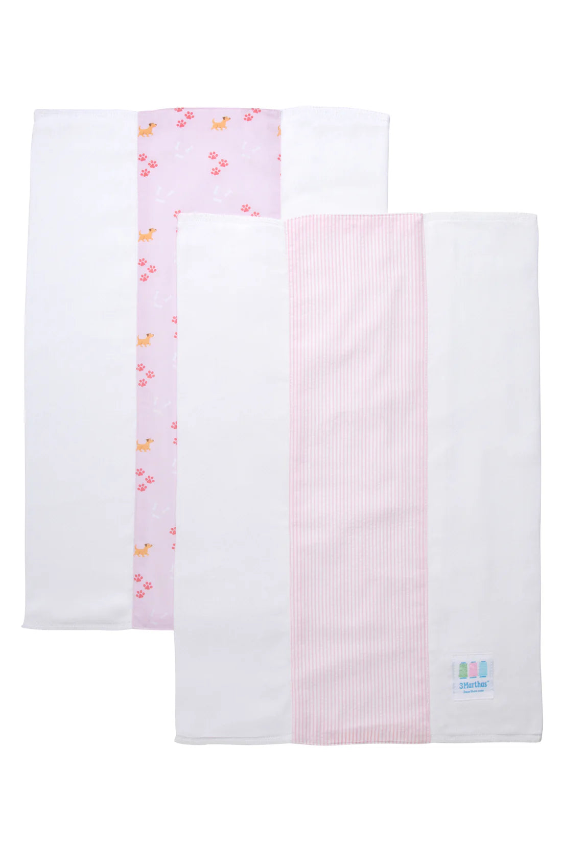 Puppy Set of Two Burps, Pink