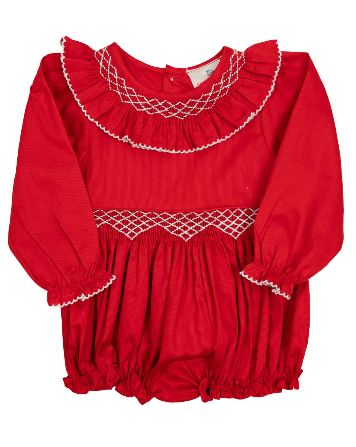 Red Smocked Bubble