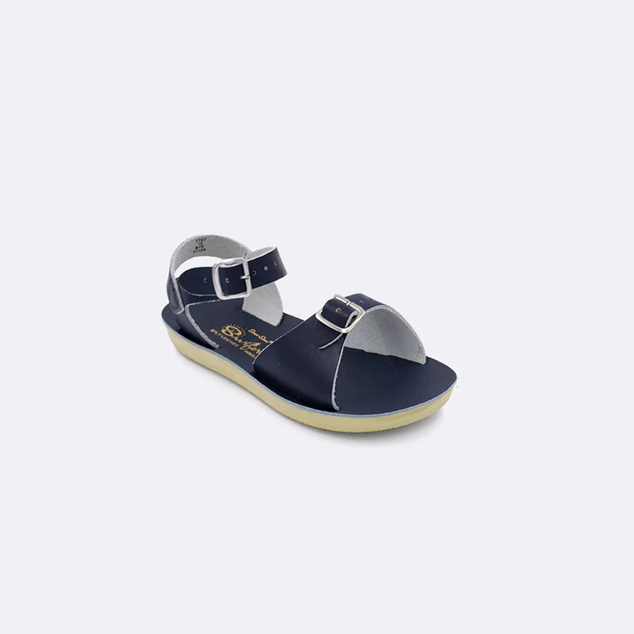 Navy Velcro Surfer Sandal
