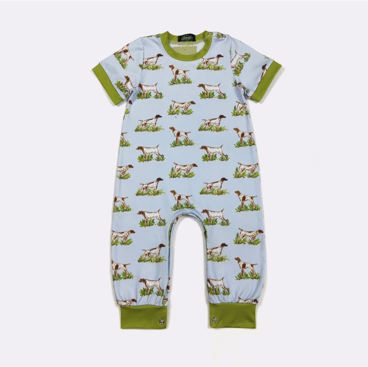 Pointer Hunt Boy Romper