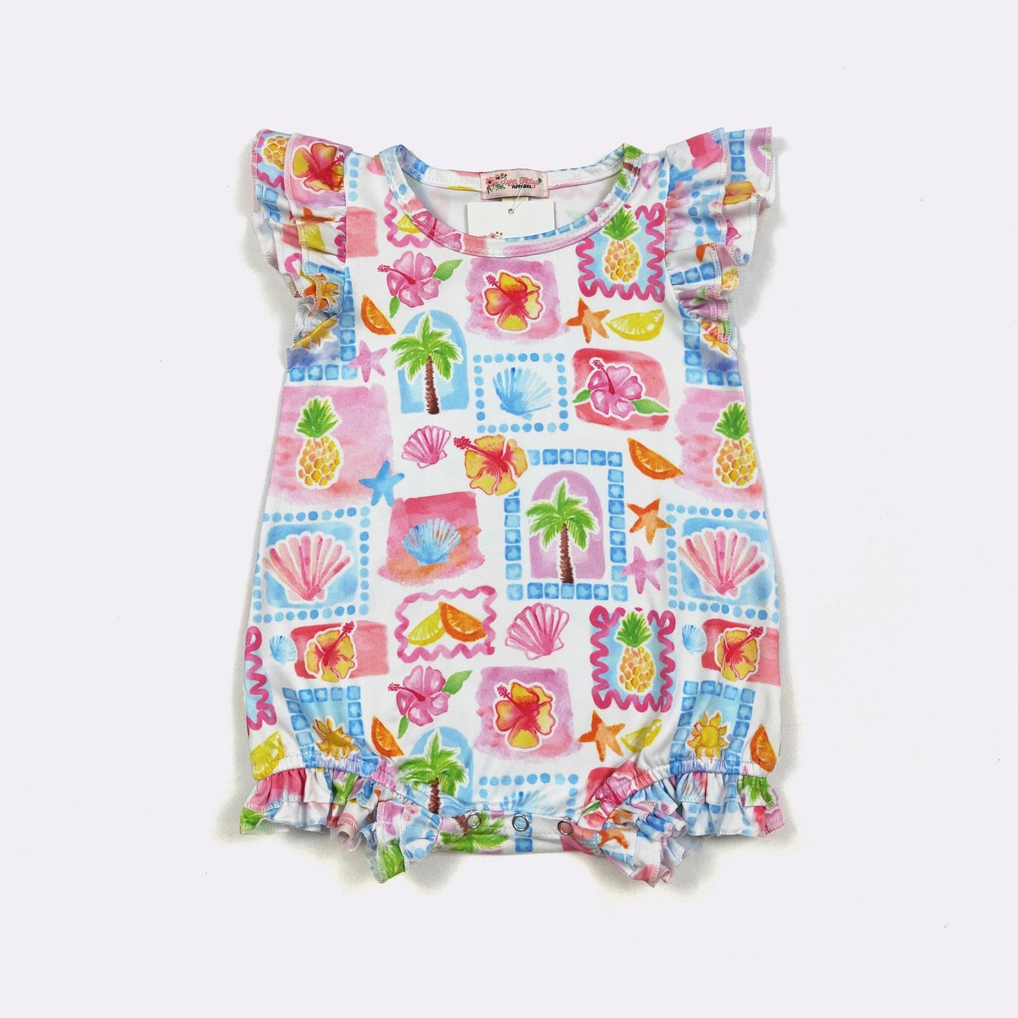 Tropical Baby Romper