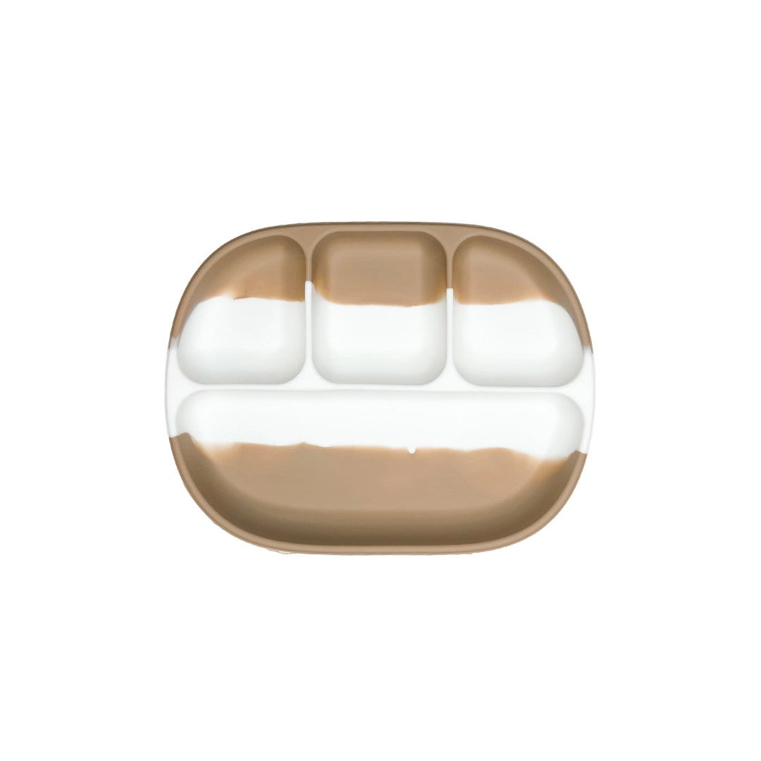 Fawn Dip Dye 4 Section Suction Plate