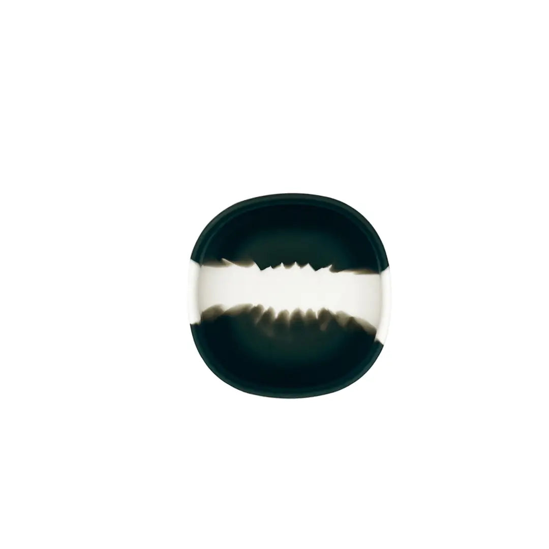 Blackout Dip Dye Square Suction Bowl