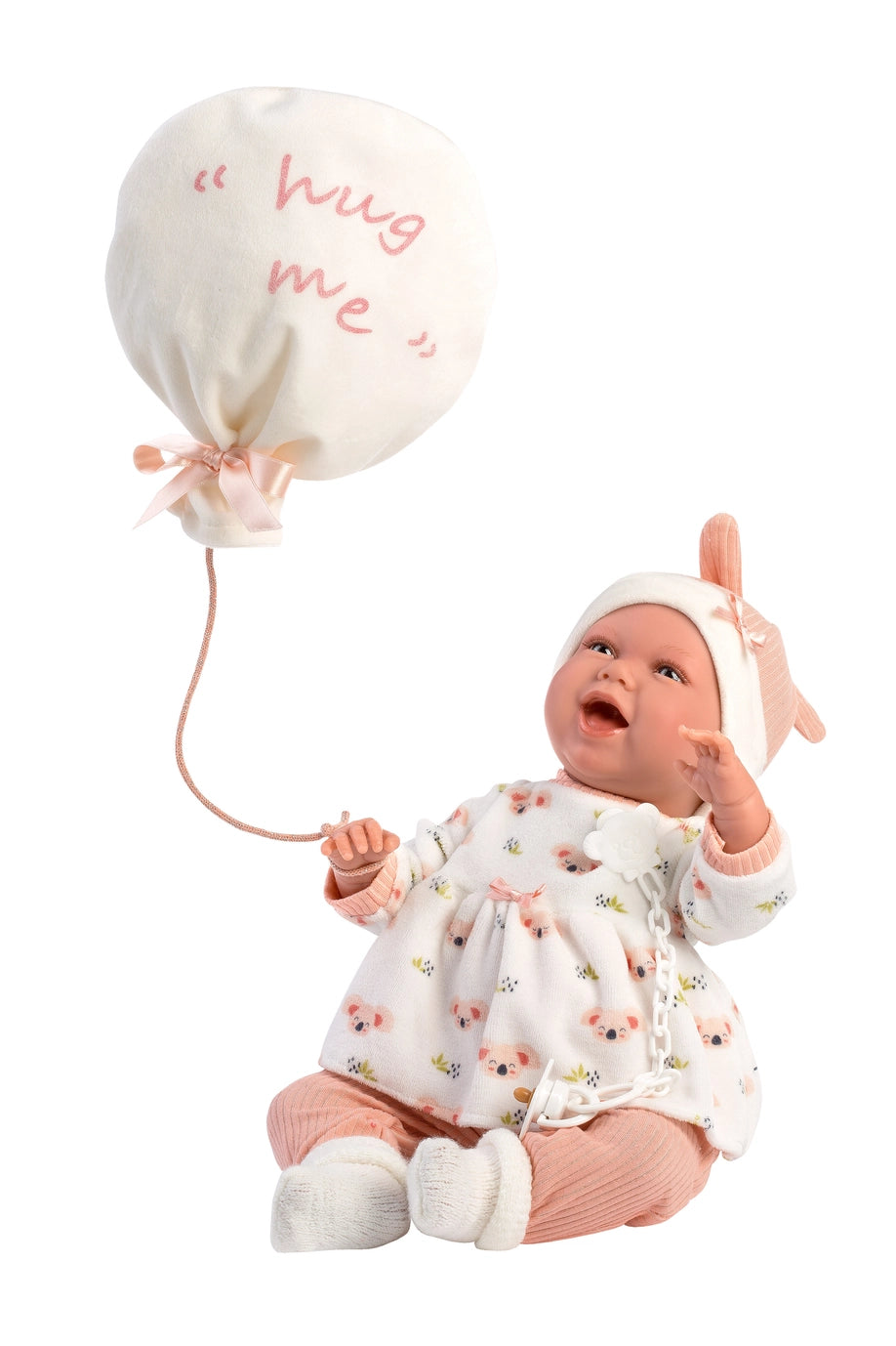 Newborn Doll Payton W Balloon