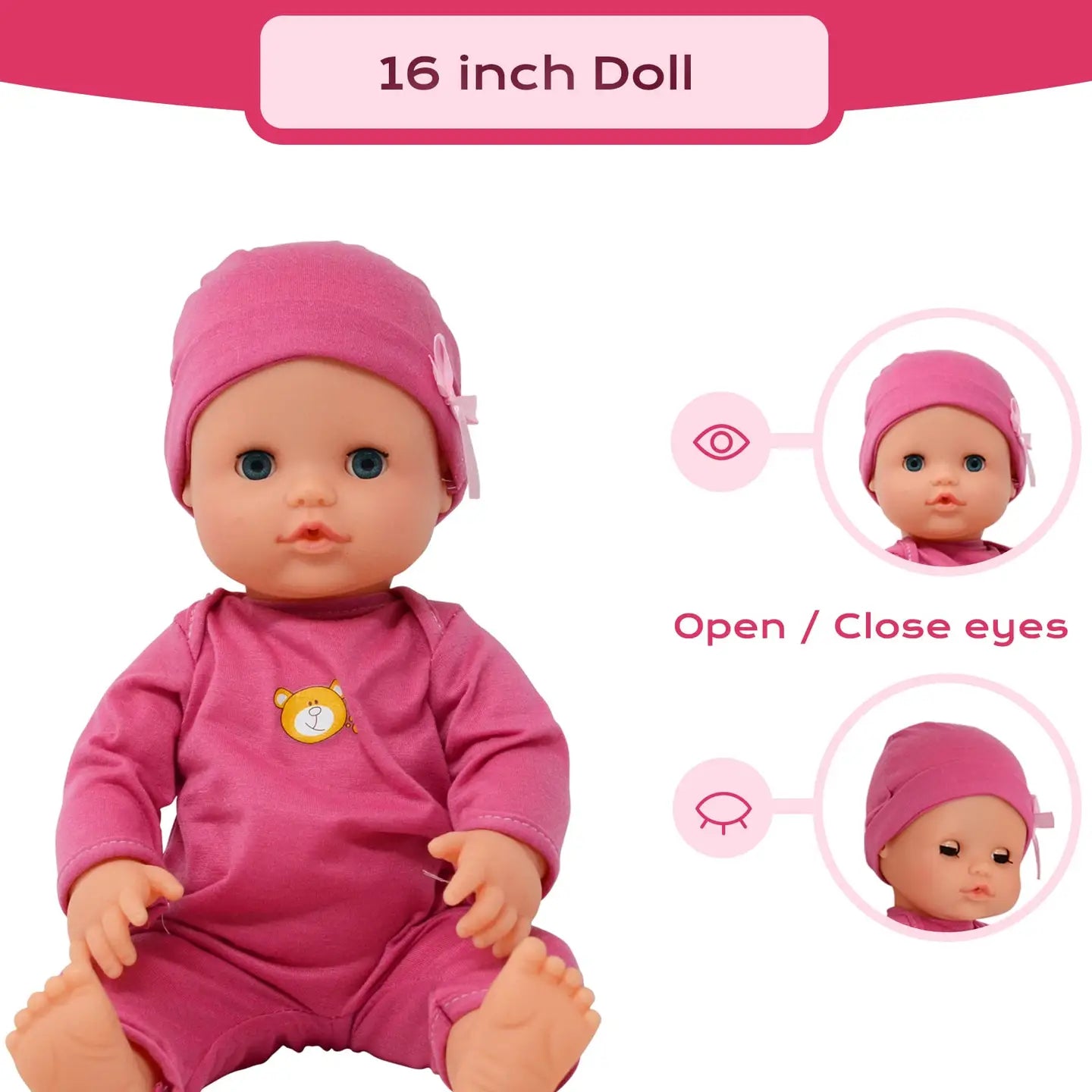 16” Baby Doll Doctor Kit