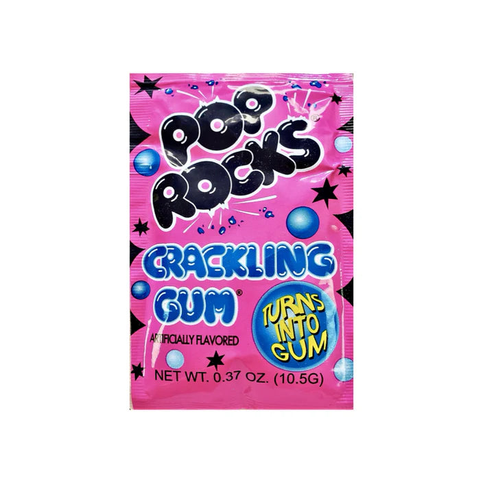 Cracking Gum Pop Rocks