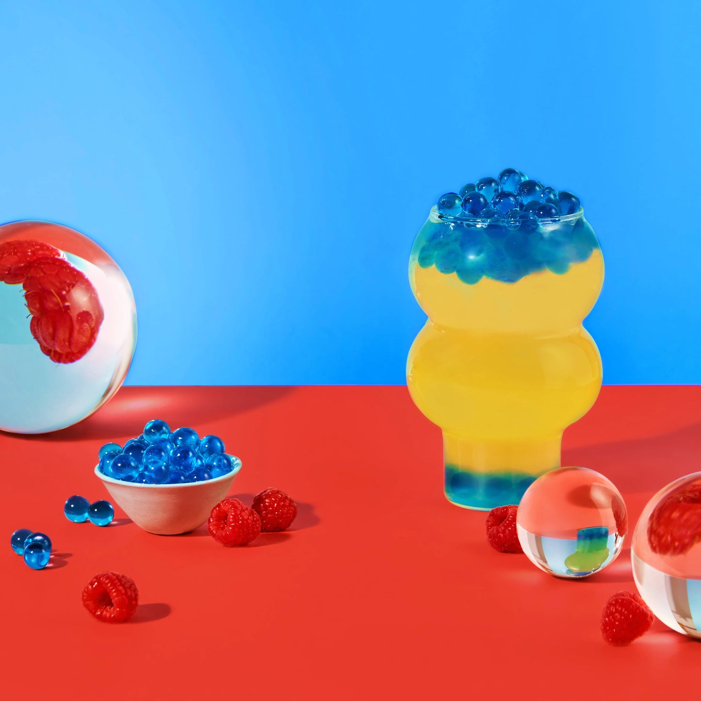 Blue Raspberry Popping Boba