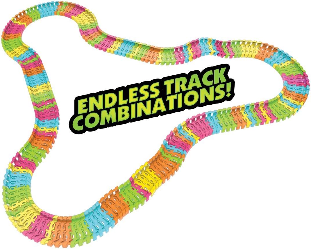 Neon Glow Twister Tracks 221 (11 ft) Police Car