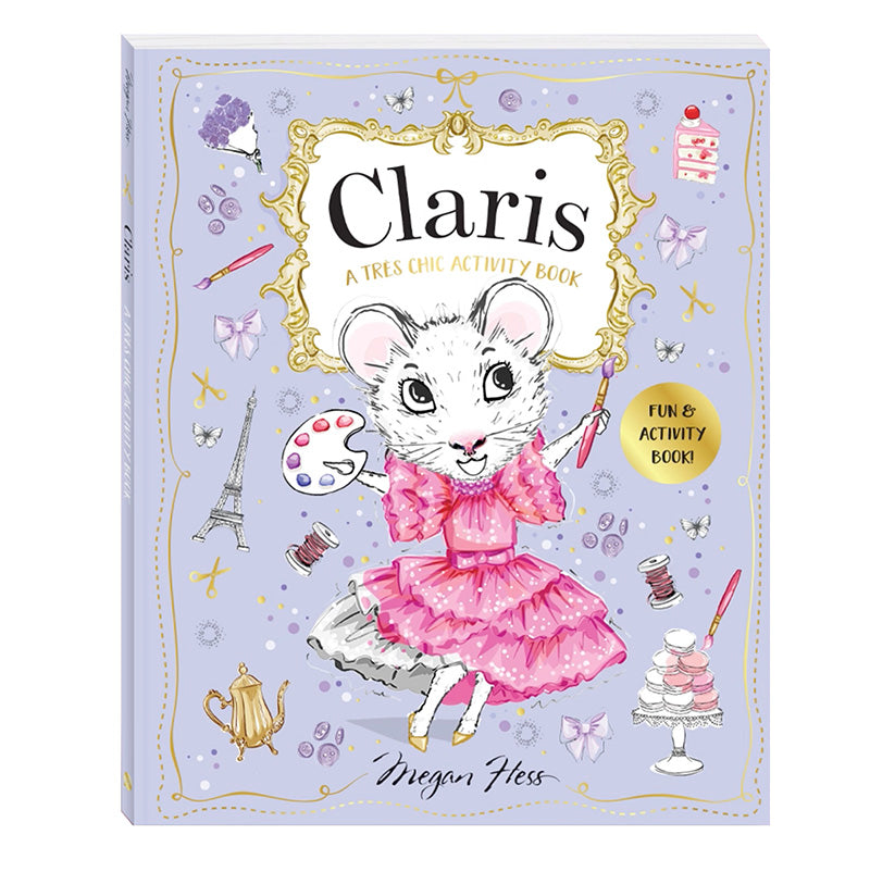 CLARIS A TRÈS CHIC ACTIVITY BOOK