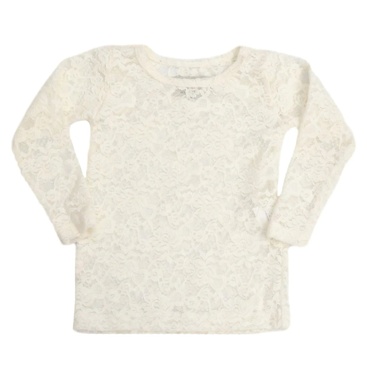 Champagne Lace Layering Top