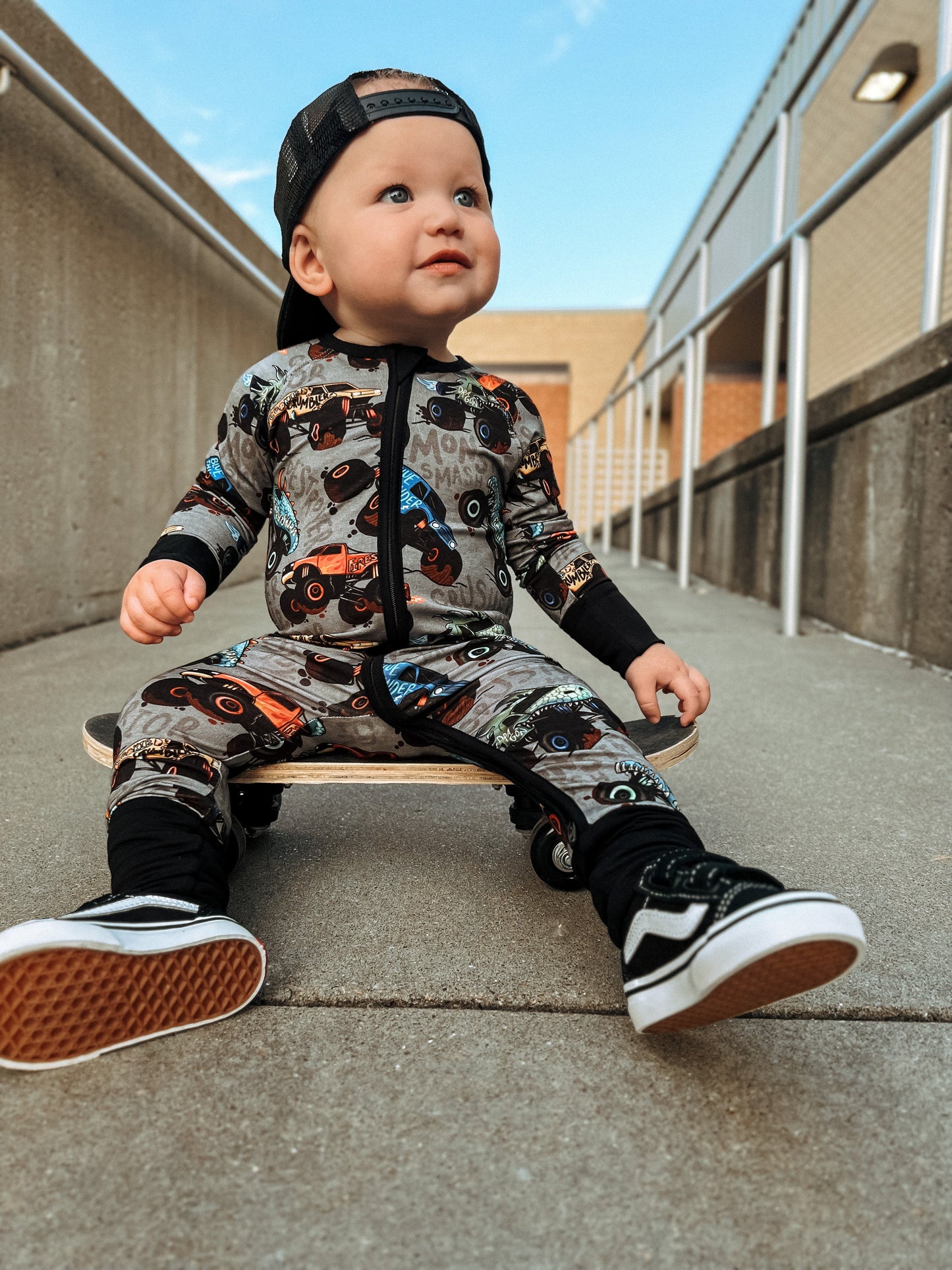 Monster Jammies Snoozer Convertible Footie