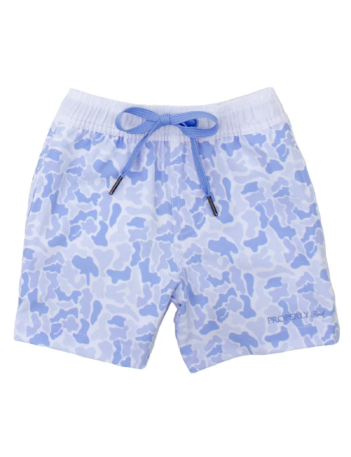 Riviera Swim Trunk River Camo