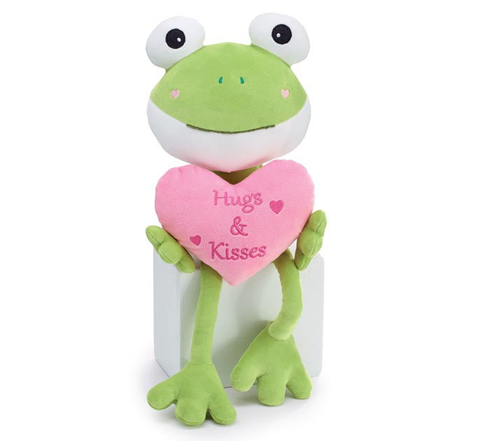 Plush Hugs And Kisses Long Leg Frog