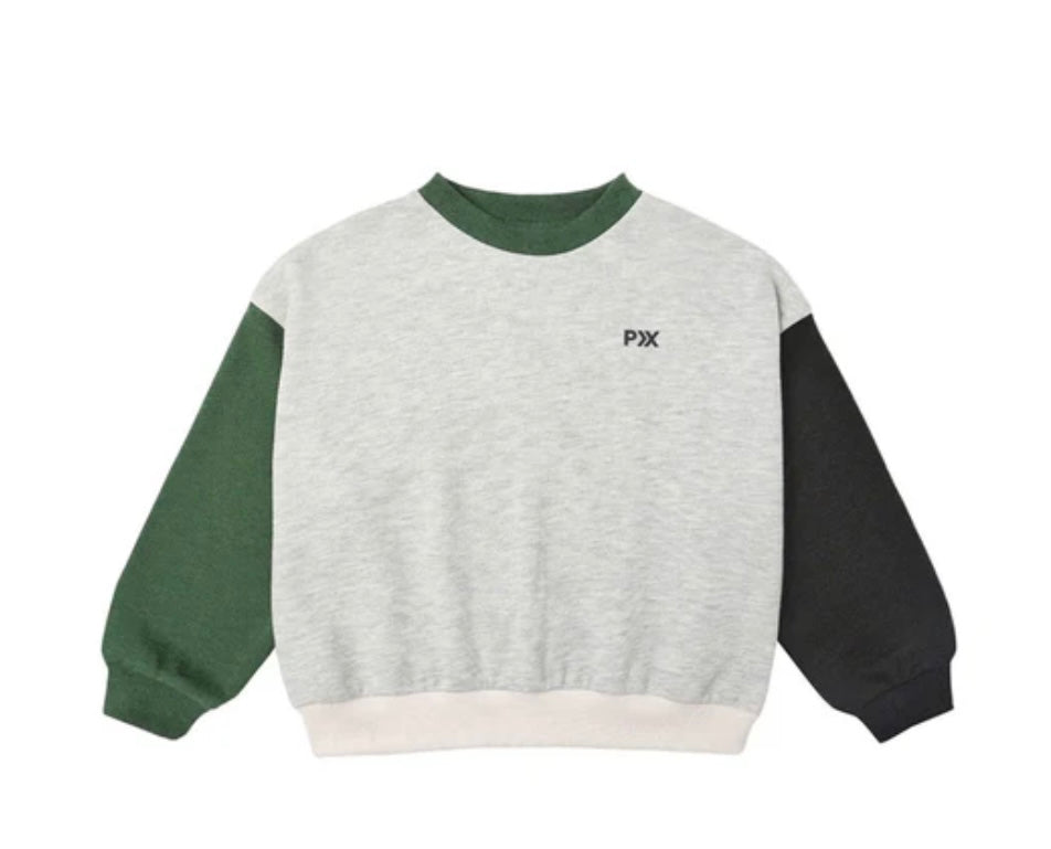 Heathered Ash Relaxed Sweatshirt