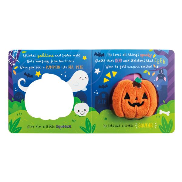 Pete The Pumpkin Plush Book