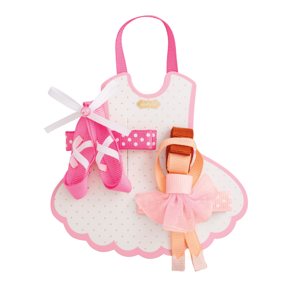 BALLERINA SHOES HAIR CLIPS