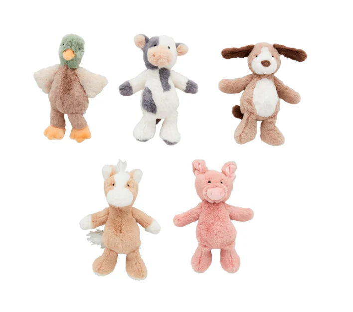 Farm Plush Rattle