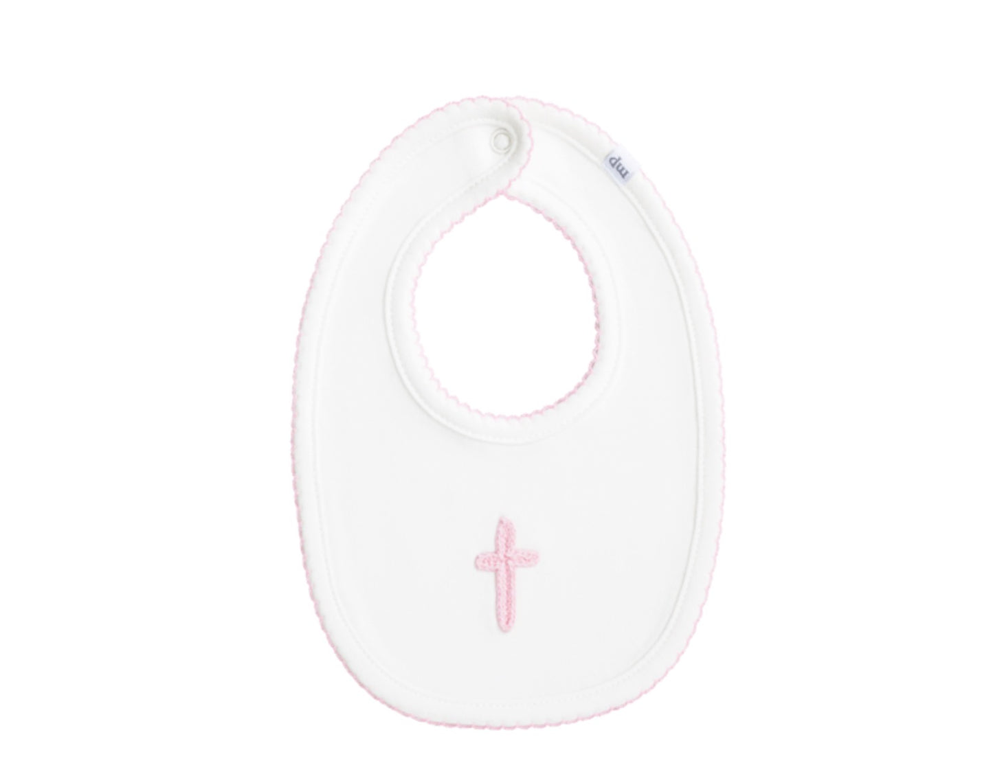 Mud Pie Baptism Cross Bib