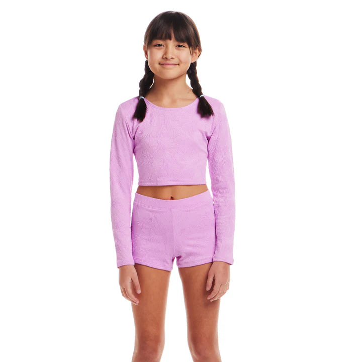 Lavendar Breeze Rashguard Set