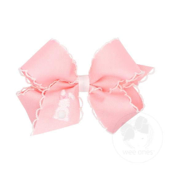 Small Pink Bunny Bow (WBN)