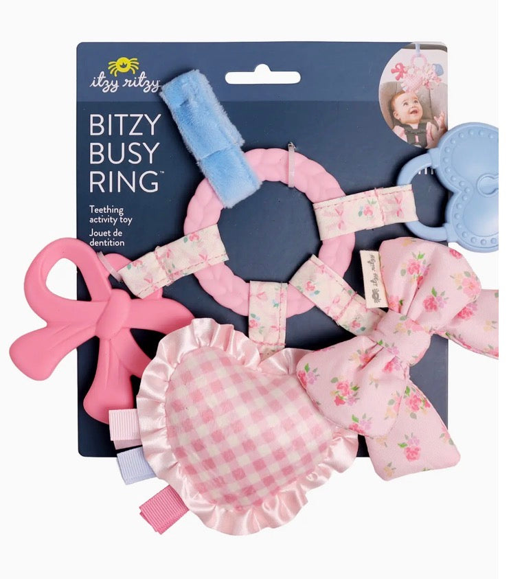 Busy Ring Bow Teether
