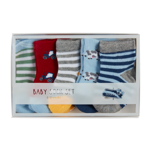 Farm Baby Sock Set