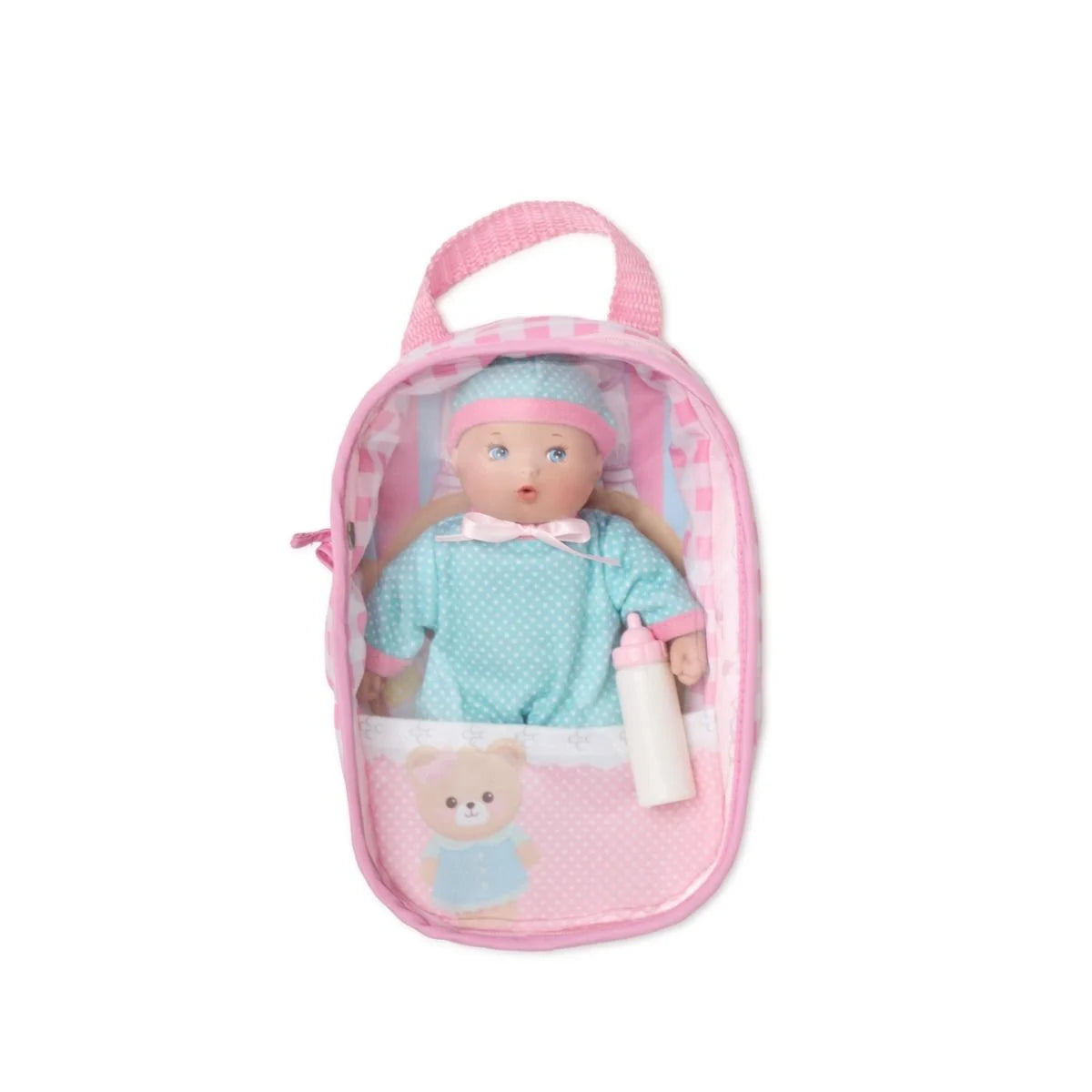Take Along Cuties 8-inch Doll Pink