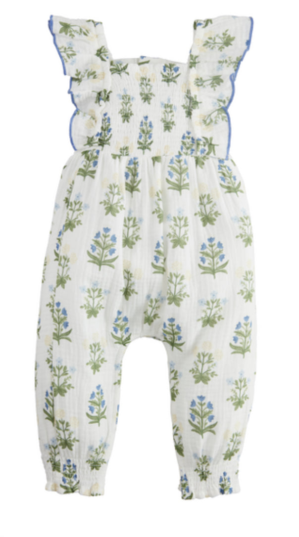 Blue Printed Longall