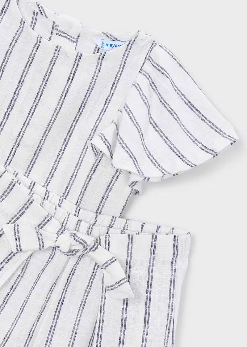 Navy Striped Set