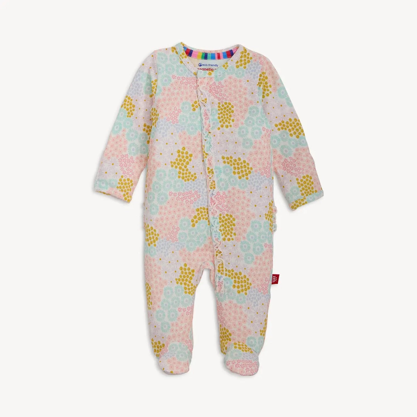 Harper Ruffle Modal Magnetic Footie