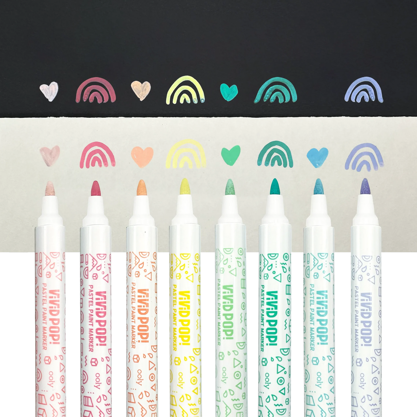 Water-Based Paint Markers: Pastel