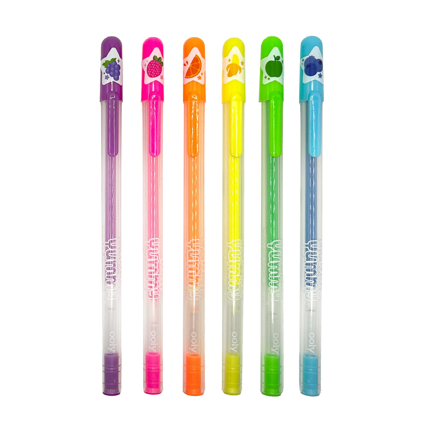 Yummy Yummy Scented Gel Pens - Neon
