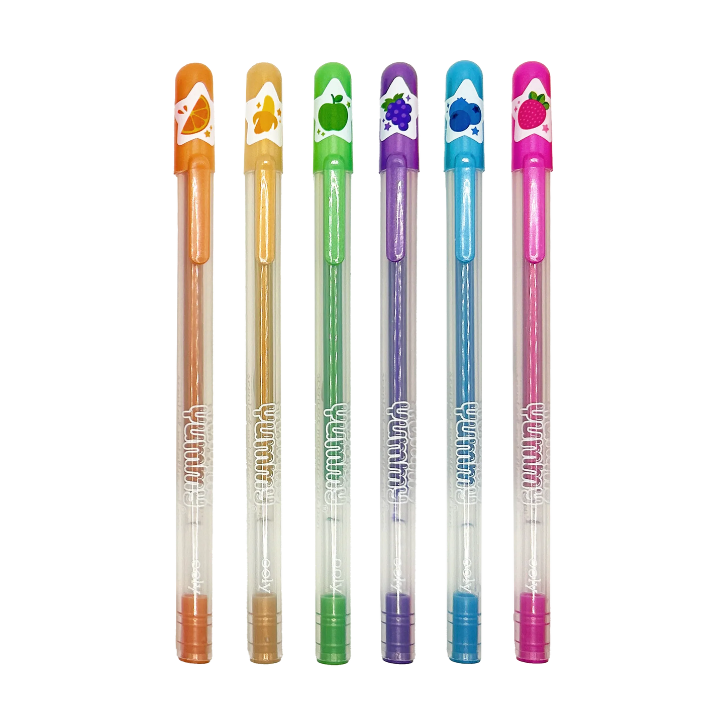 Yummy Yummy Scented Gel Pens - Metallic