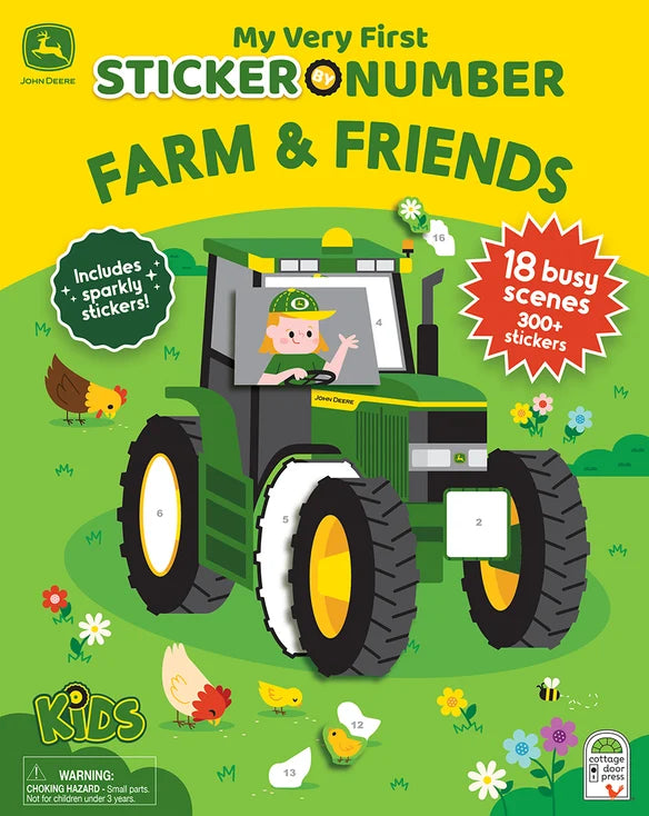 Farm and Friends Sticker by Number