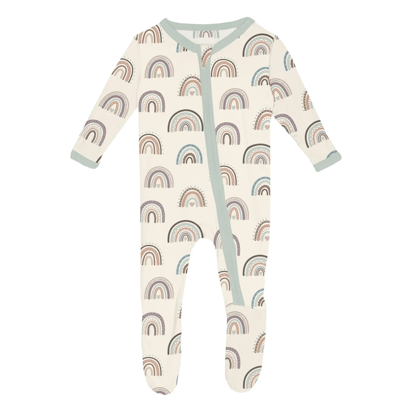 Earthy Rainbows Footie