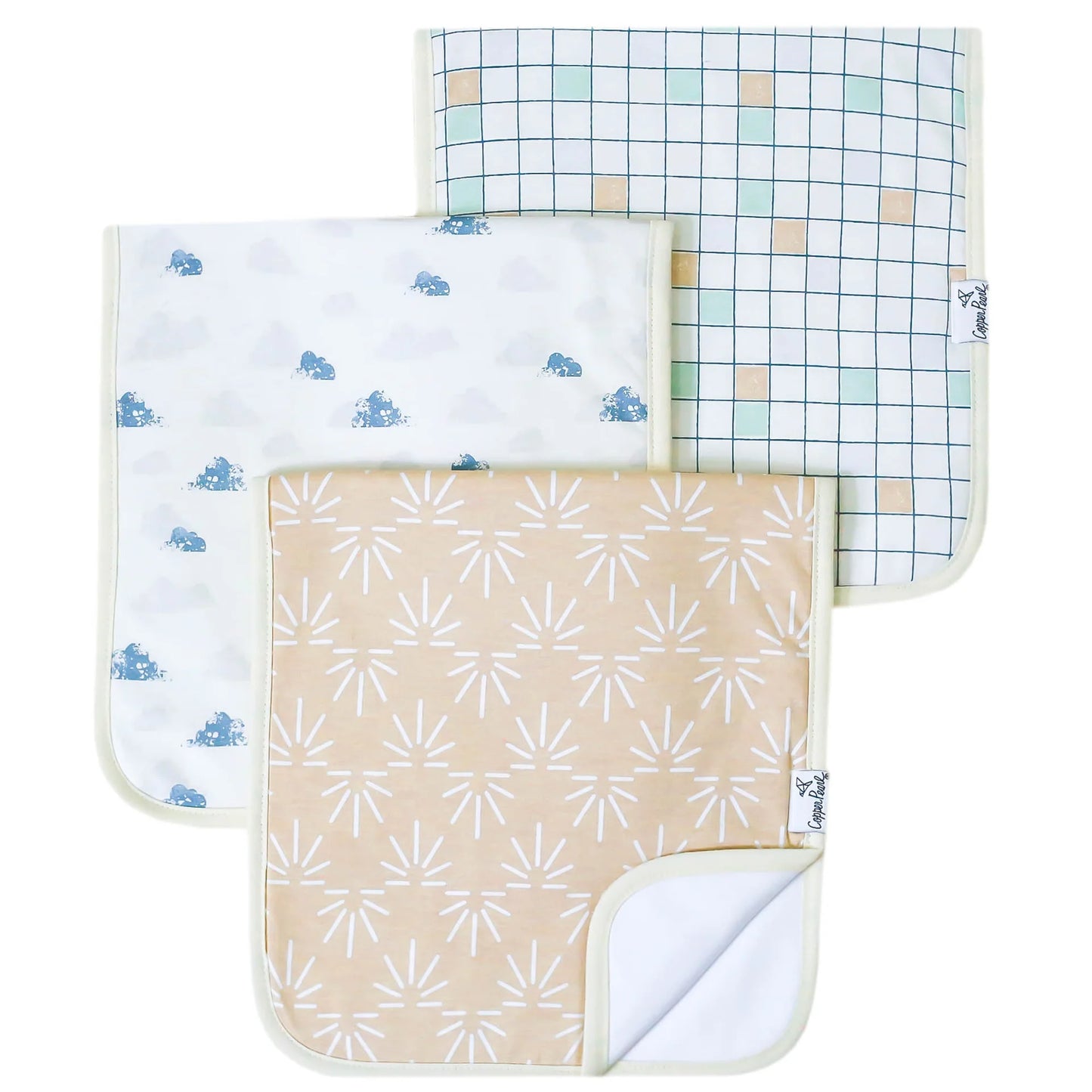 Sol Burp Cloths