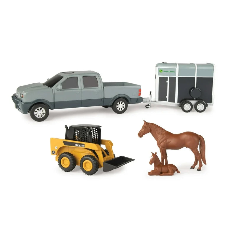Grey Truck Animal Hauling Set