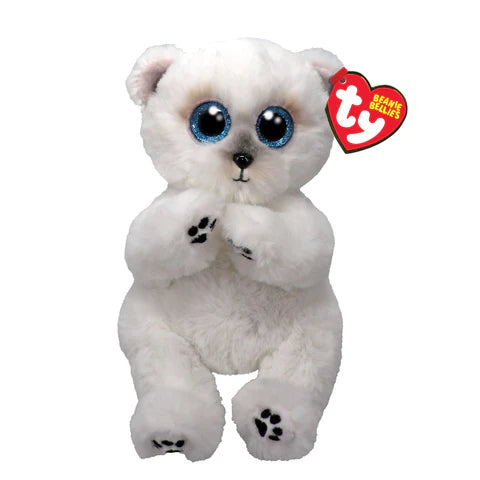 Ty Wuzzy the White Bear