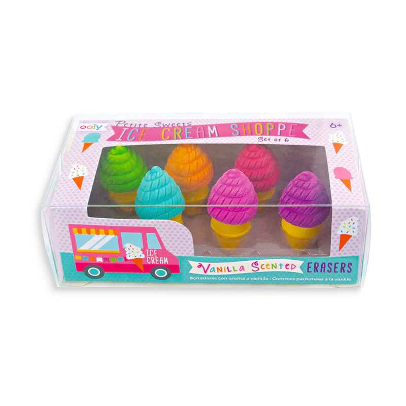 Petite Sweets Ice Cream Scented Erasers