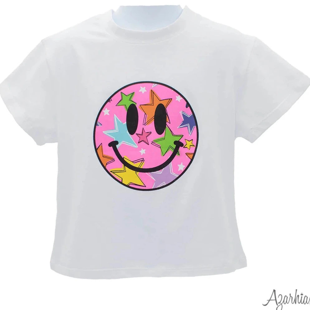 Bright Stars Smiley Tee