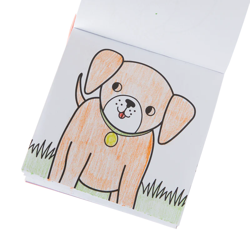 Carry Along Crayon & Coloring Book - Pet Pals