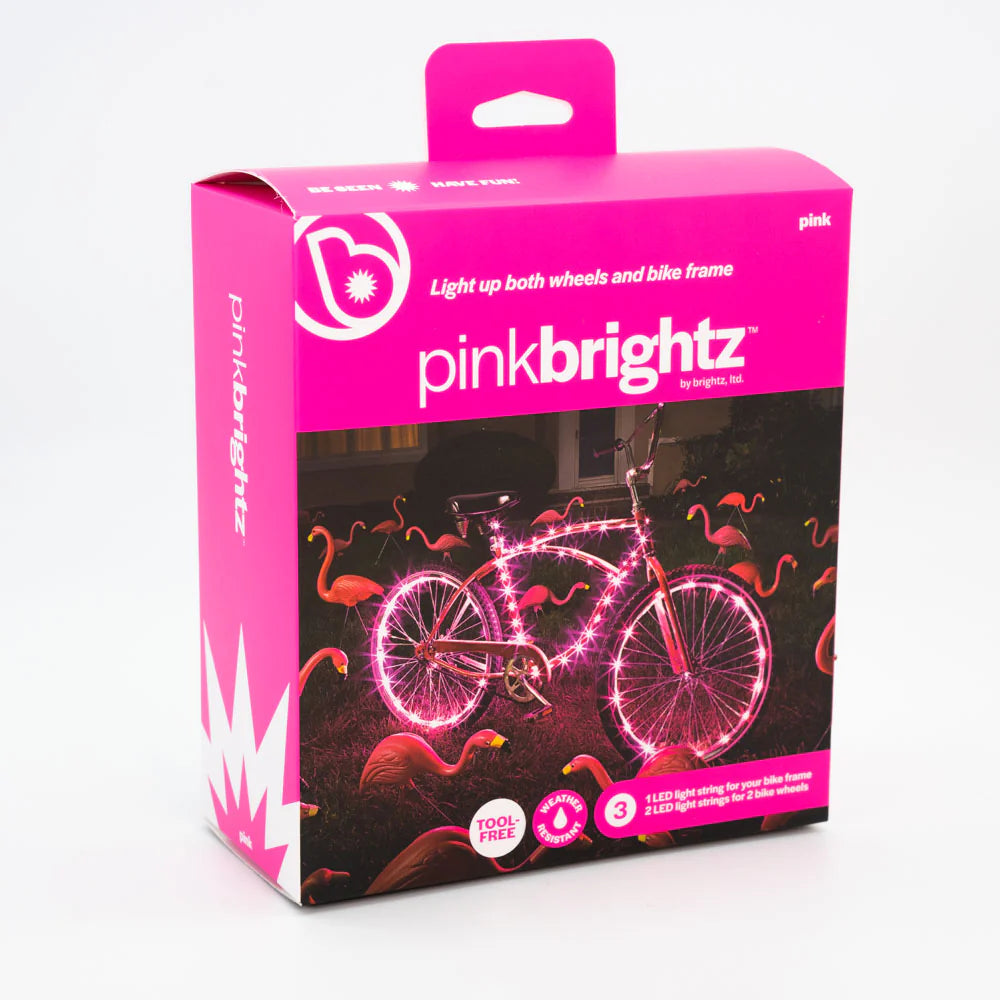 PinkBrightz Bike Light Combo