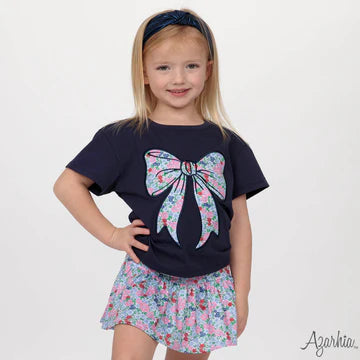 London Floral Gathered Skort