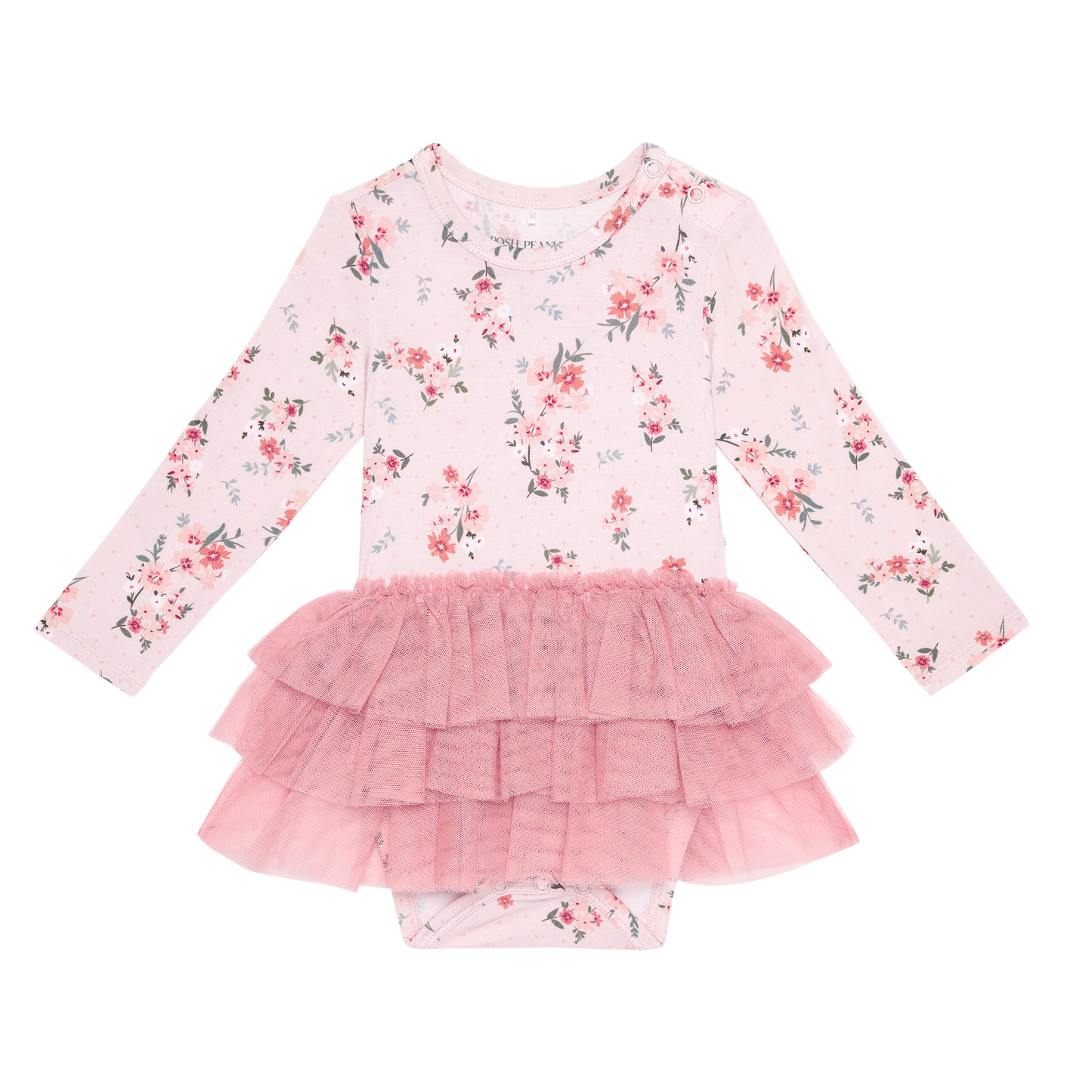 London LS Tulle Skirt Bodysuit