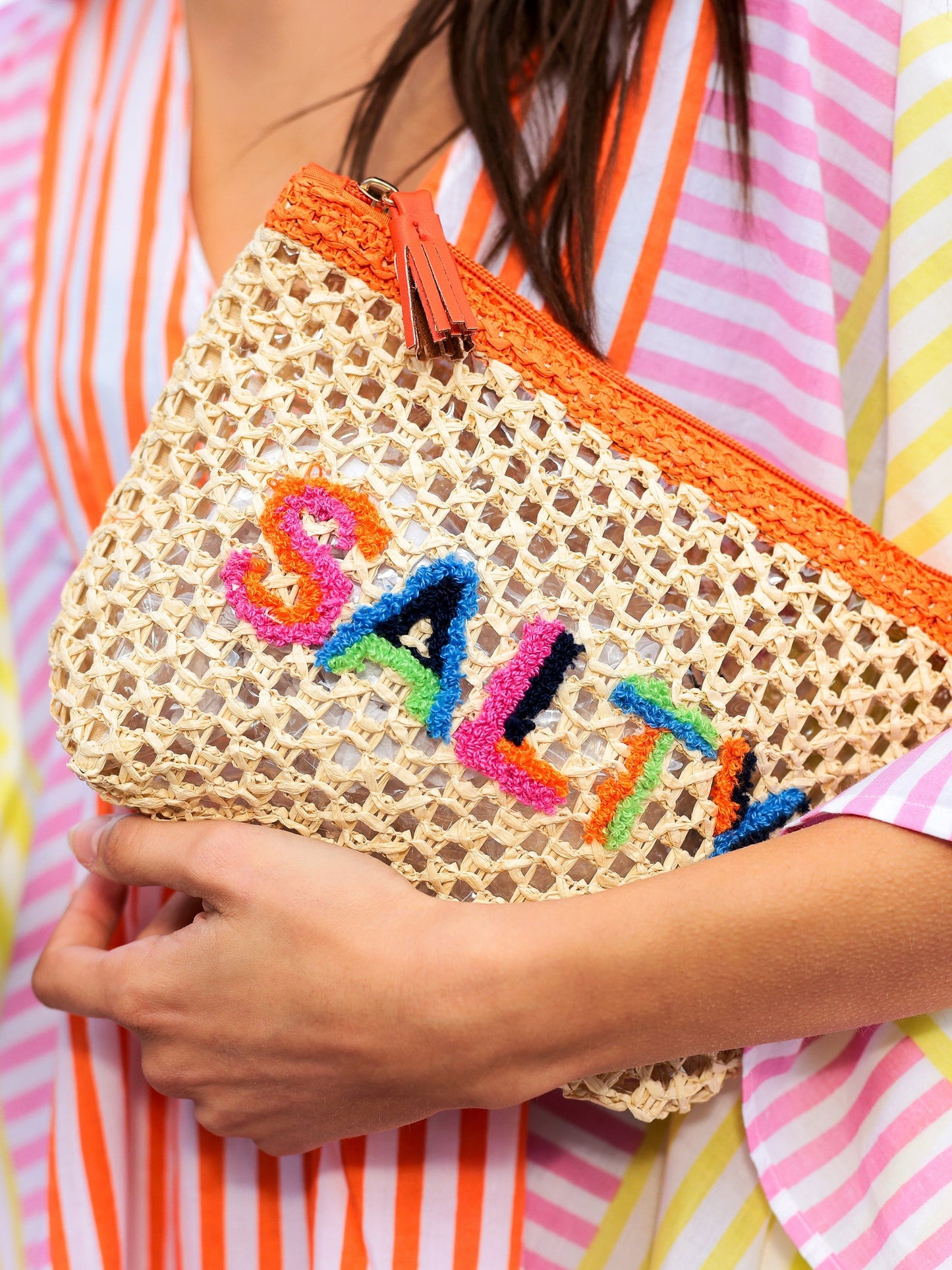 Antigua "Salty" Zip Pouch