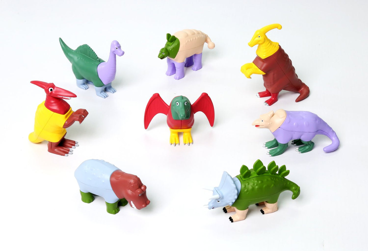 Mini Magnetic Mix or Match Animals- Dinosaur