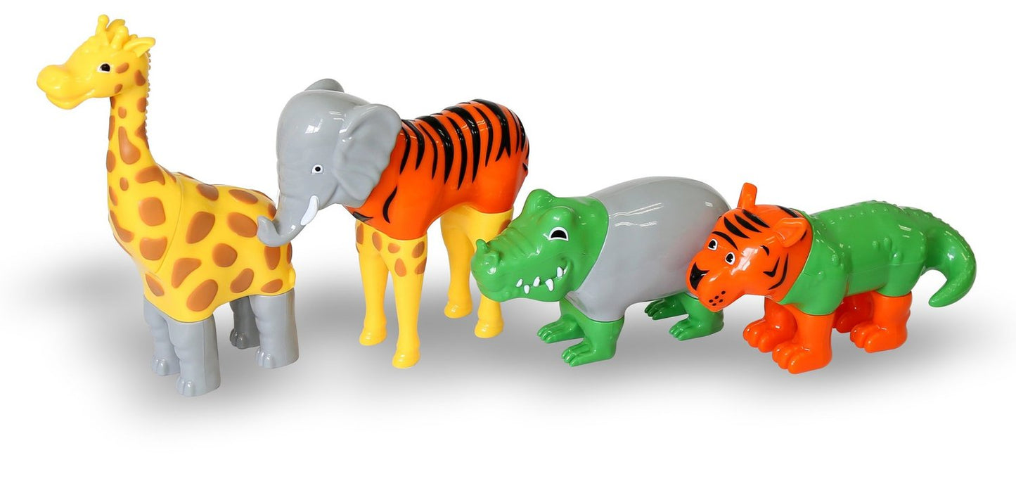 Magnetic Mix Or Match Jungle Animals
