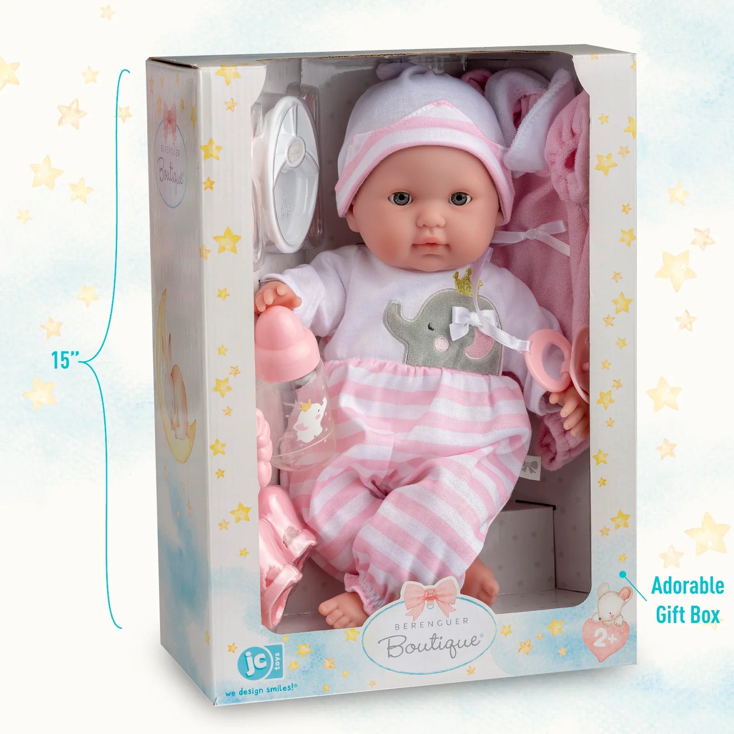 Berenguer Boutique 15" Baby Doll Set